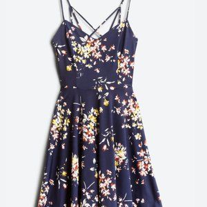 NWT Blue floral dress